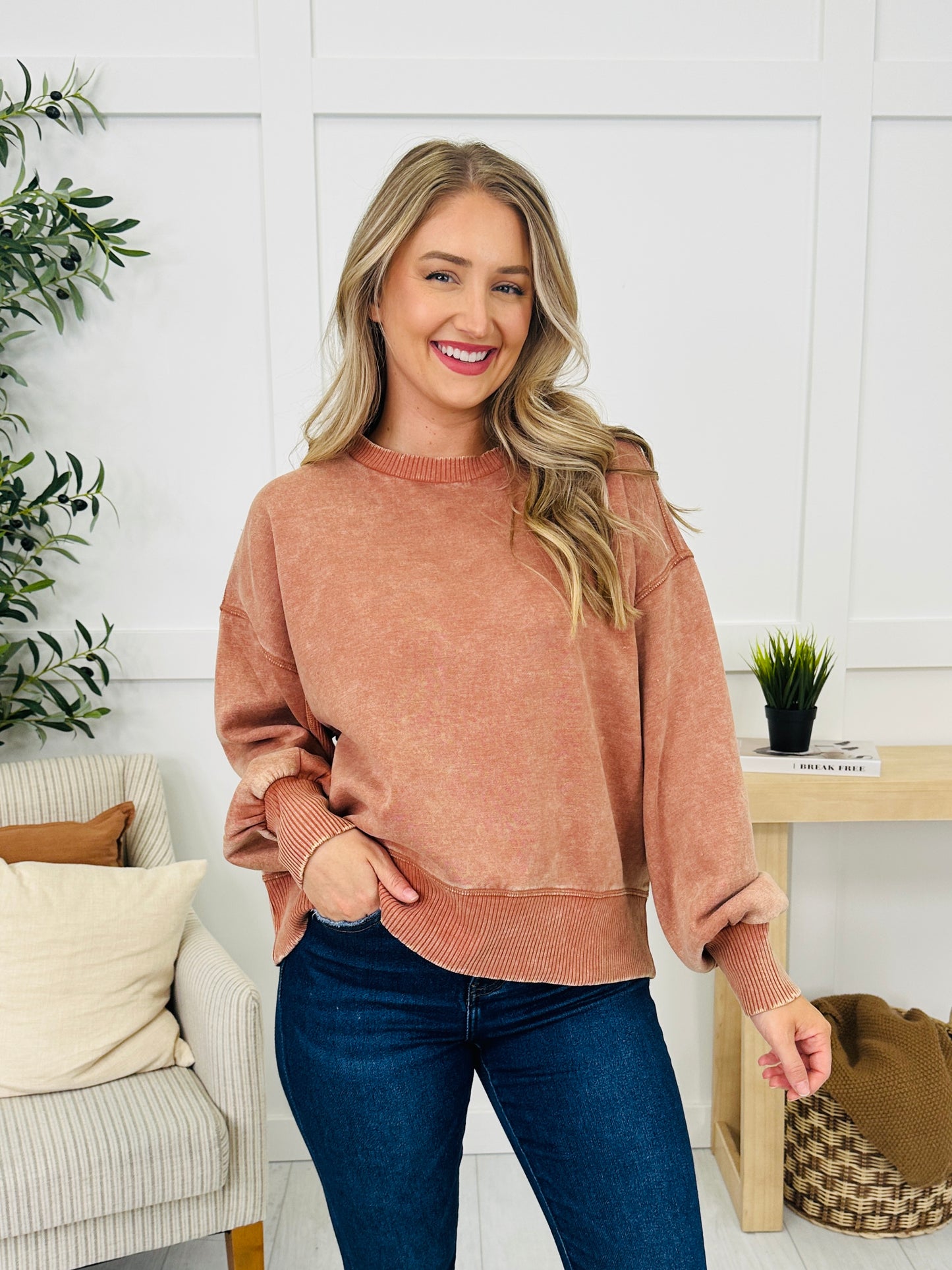 DOORBUSTER! Fade Into Cozy Pullover- Multiple Colors!