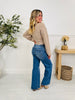 Just Four You Tummy Control Wide Leg Jeans in Four Inseams