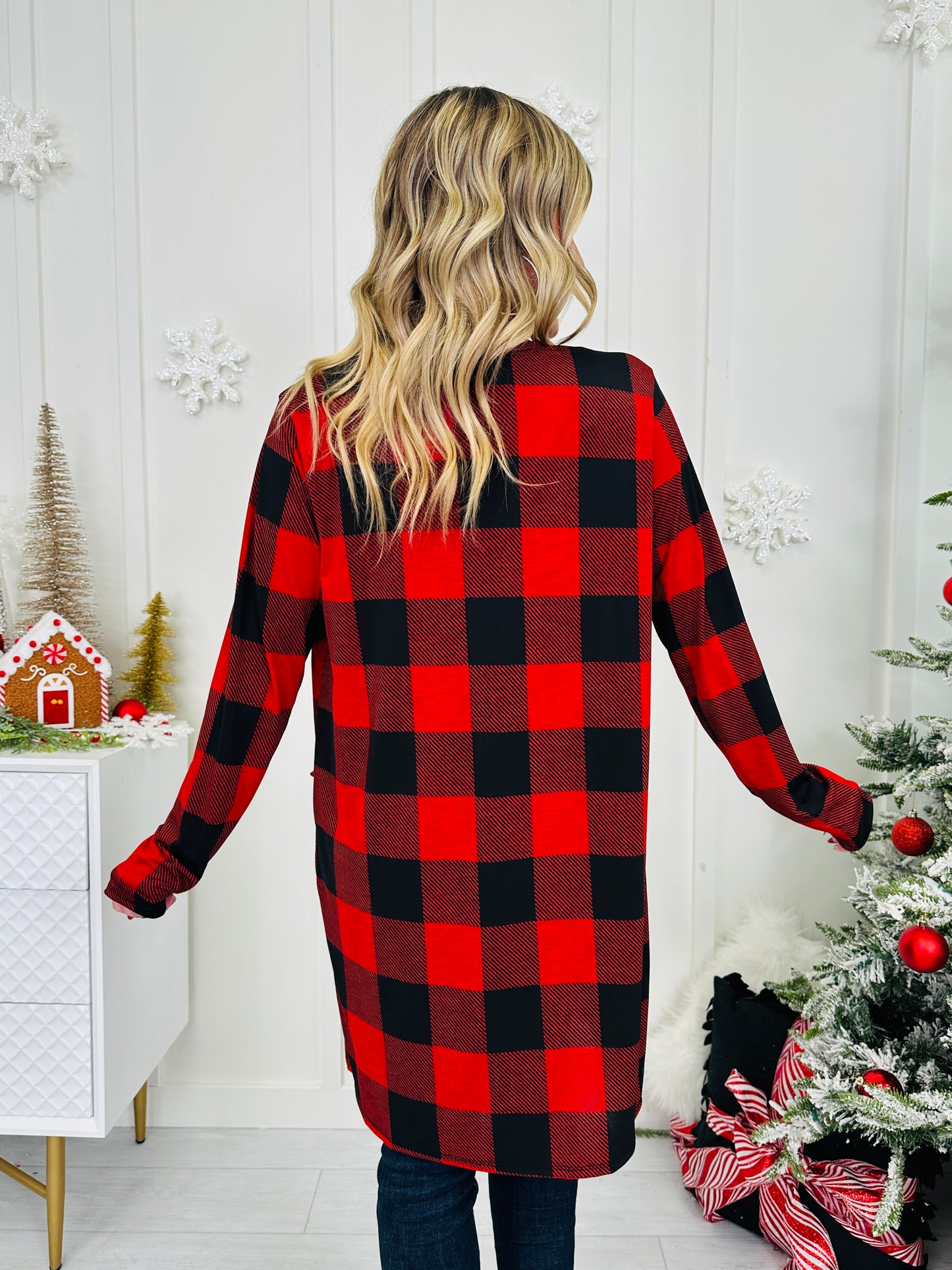 Checking It Twice Cardigan In Multiple Colors