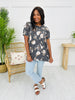 Floral Coastline Top