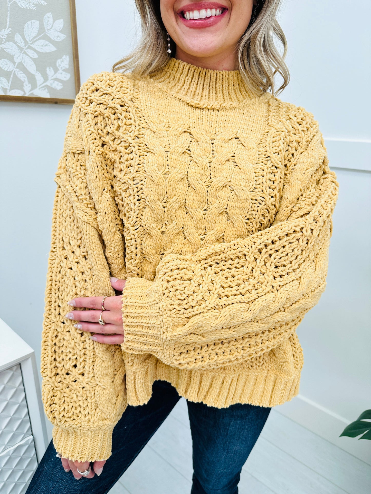 Cozy Elegance Sweater- Multiple Colors!