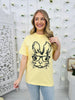Bunny With Glasses Graphic Tee in Multiple Colors