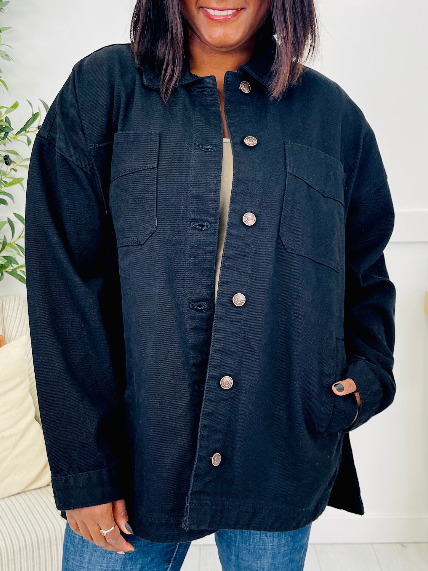 DOORBUSTER! Timber Trail Shacket- Multiple Colors!