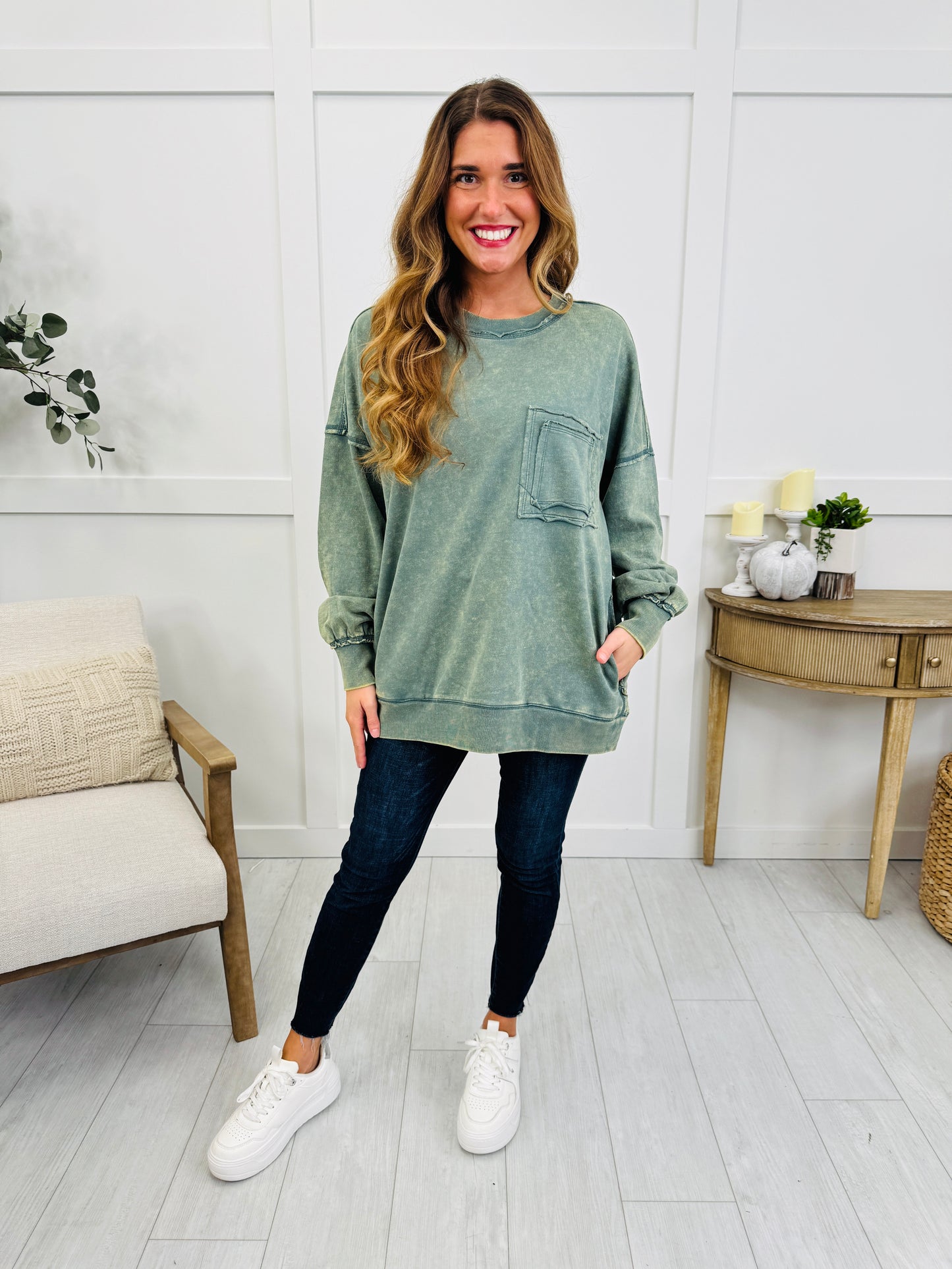 Weekend Wash Pullover In Multiple Colors
