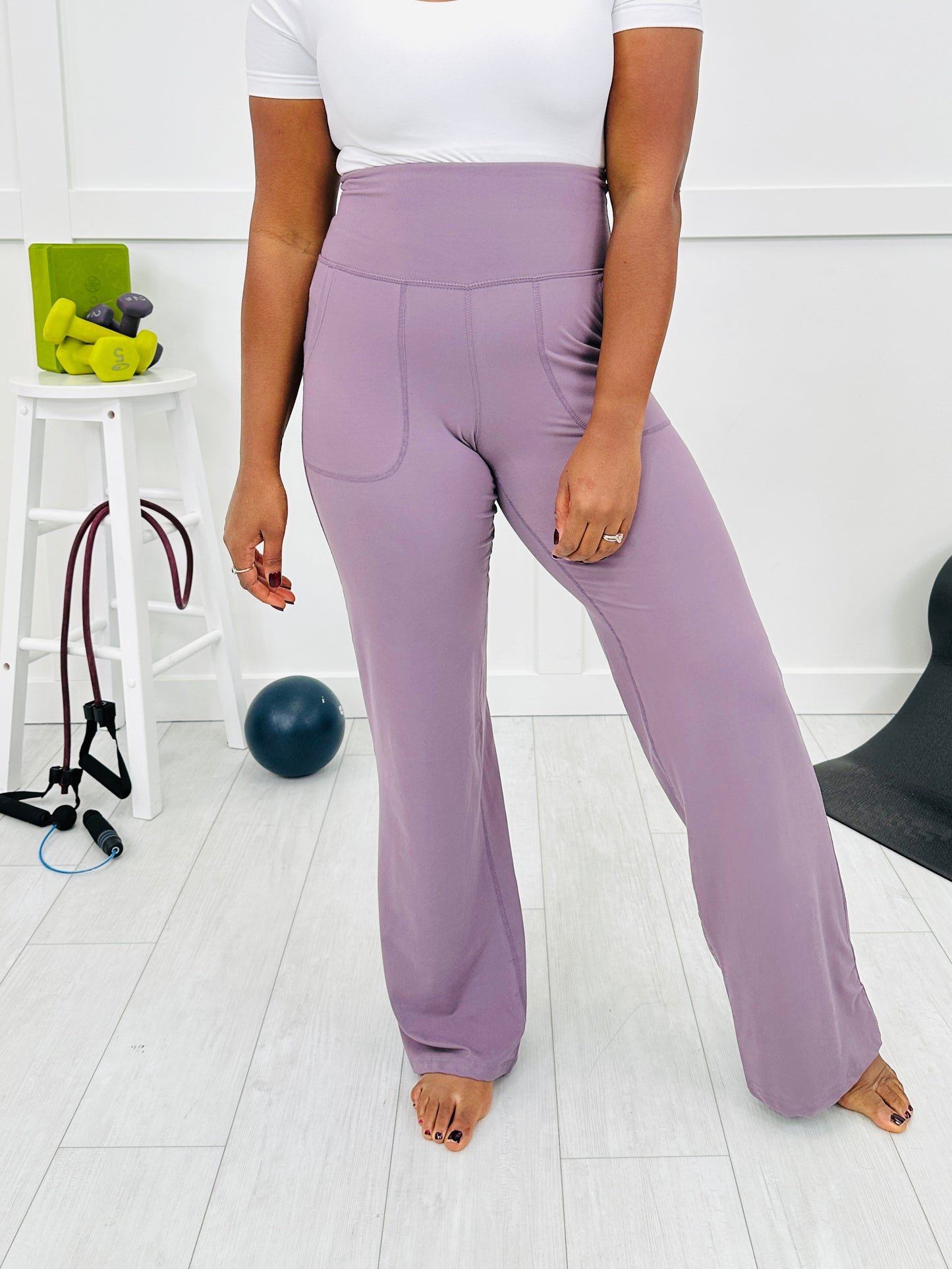 Weightless Words Bottoms In Frosted Mulberry