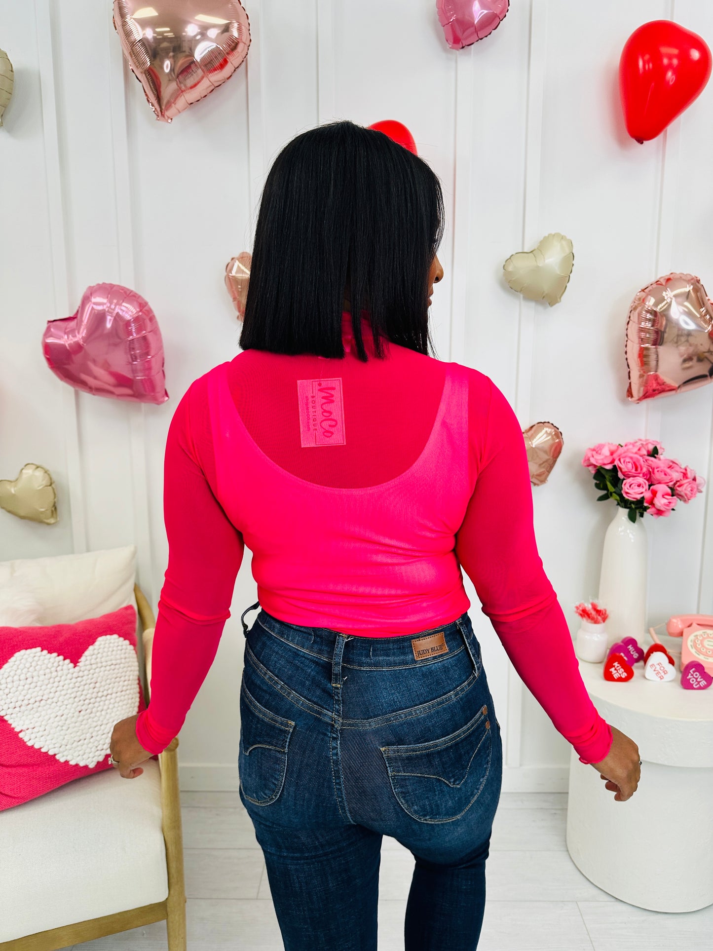Cupid's Favorite Top in Magenta