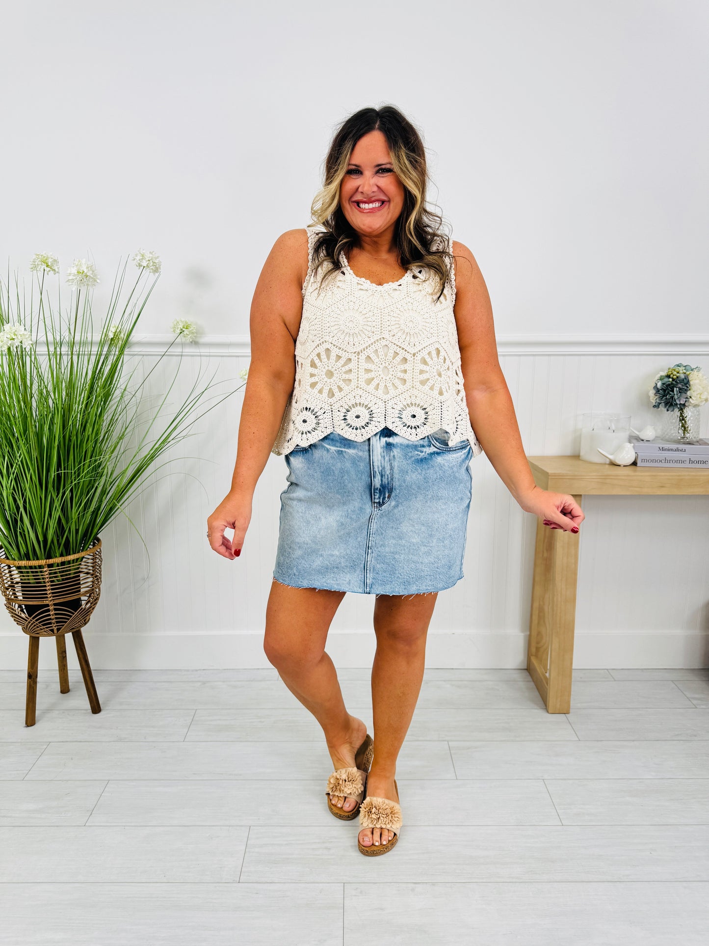 Judy Blue The Magic Touch Skirt