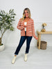 Harbor Breeze Cardigan In Terracotta