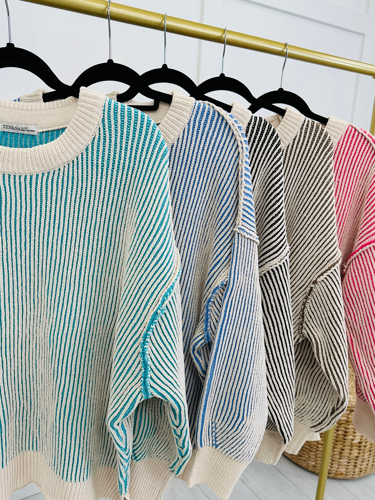 Off The Beaten Path Sweater In Multiple Colors