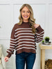 DOORBUSTER! Stripe Right Sweater- Multiple Colors!