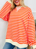 Stripe Hype Pullover Top in Four Colors