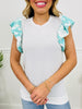 Sweet Blossom Top in Mint
