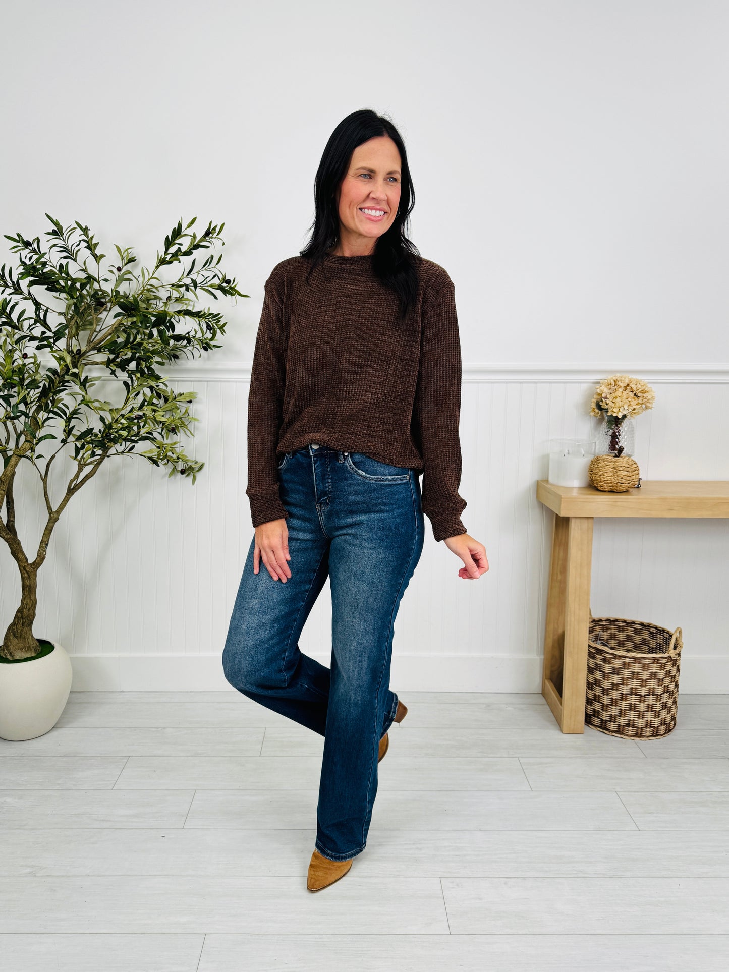 All About You Straight Leg Tummy Control Jeans in Three Inseams