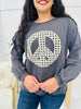 Reg/Curvy Infinite Peace Top-Multiple Colors!