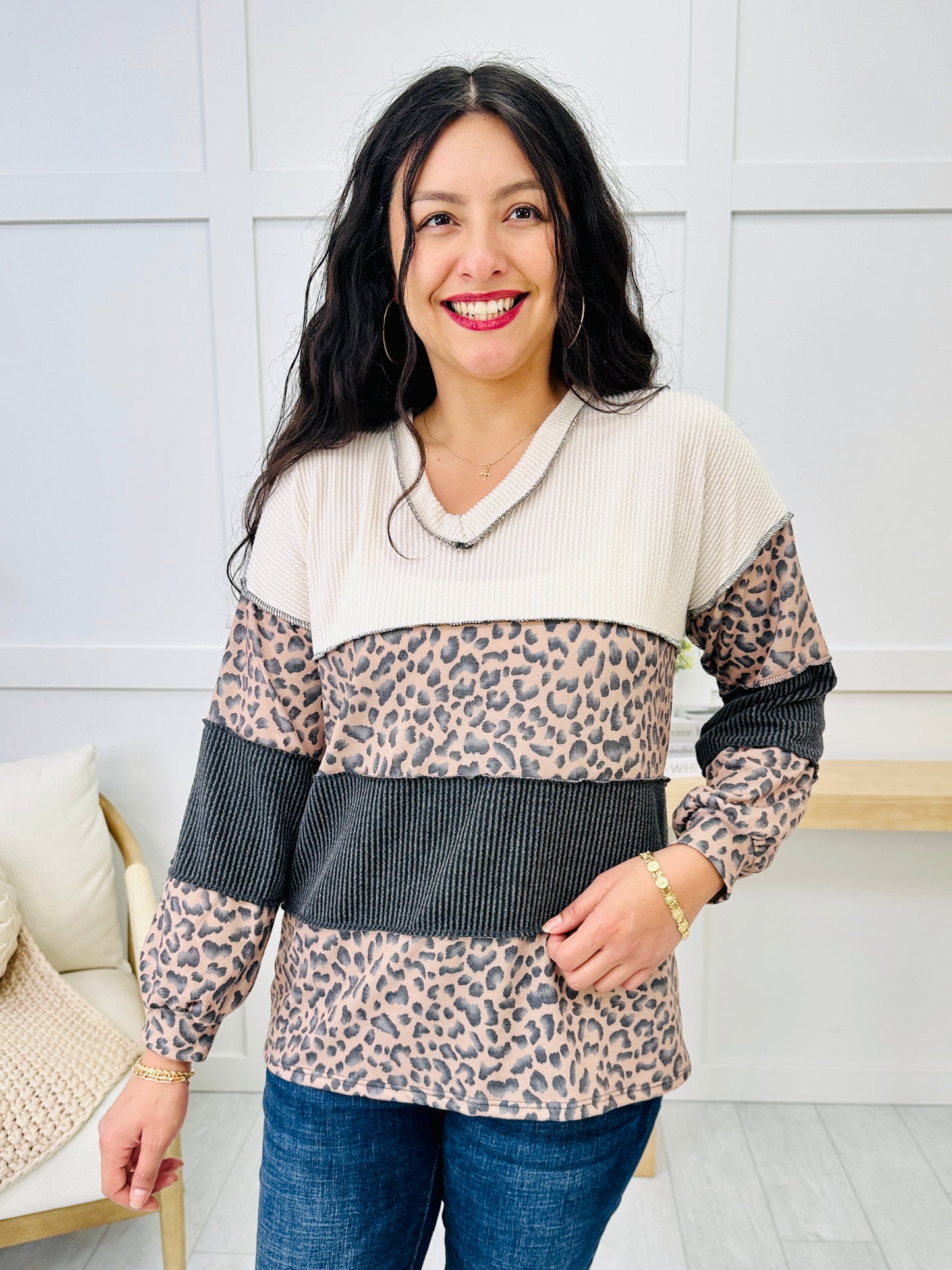 REG/CURVY Untamed Layers Top