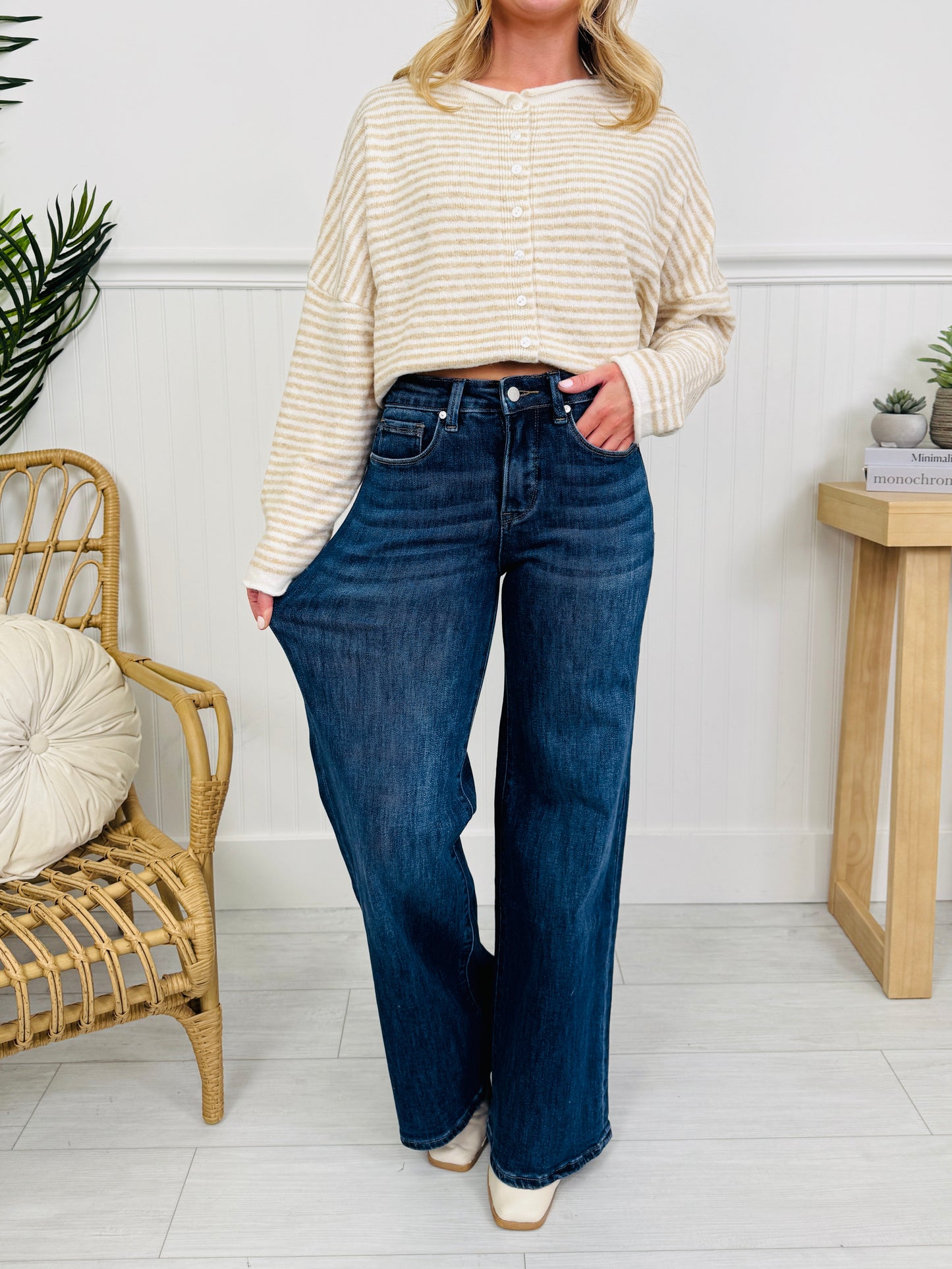 Especially Four You Wide Leg Jeans in Four Inseams