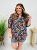 Step Into Spring Top in Rehoboth Print