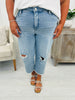 RFM Don't Look Back Cropped Wide Leg Jeans in Reg/Curvy