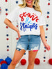 Stars And Stripes Graphic Tee