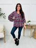 The Blooming Days Top In Navy