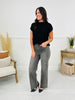 Wild Thing Tummy Control Grey Leopard Jeans