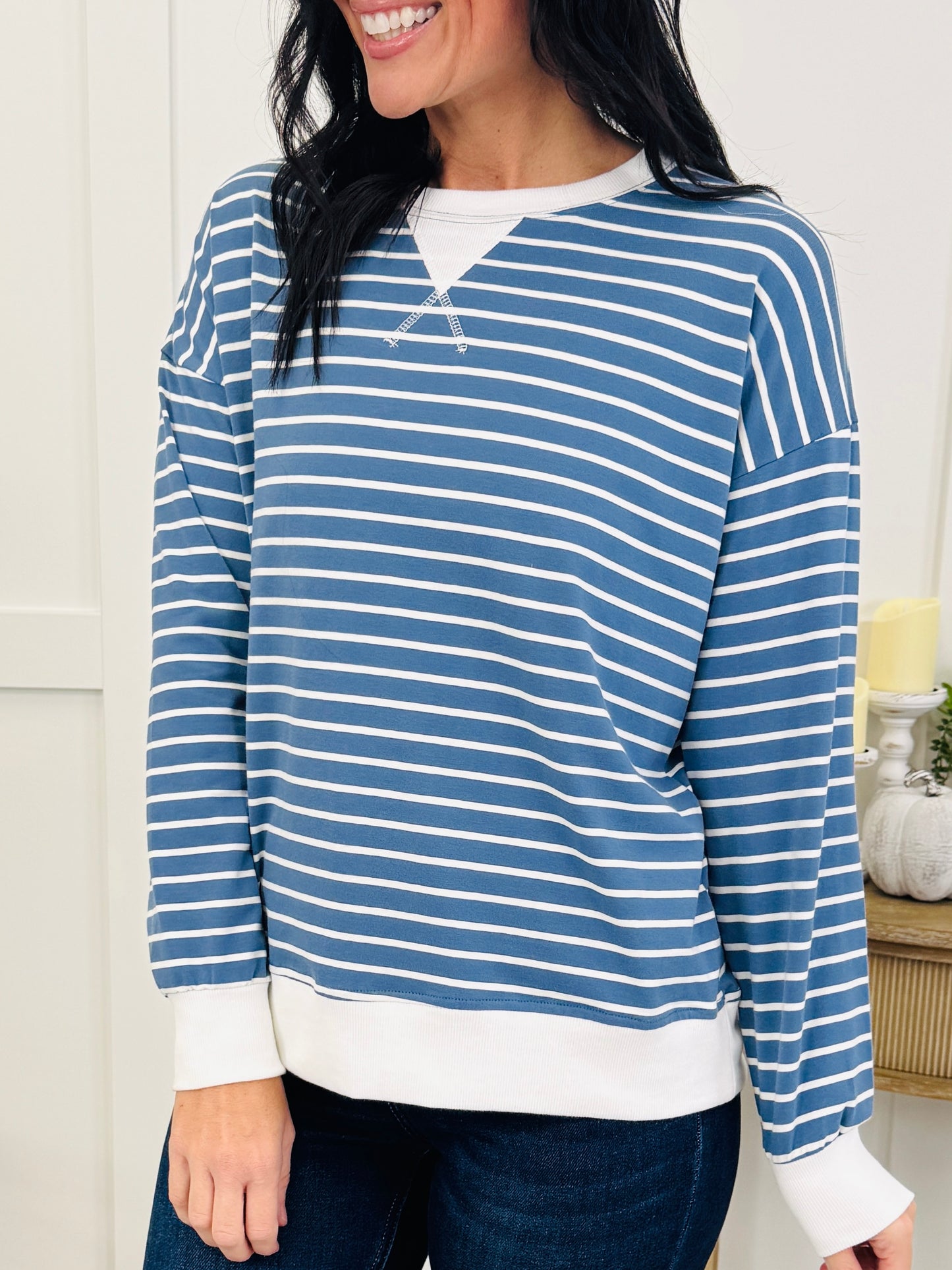 The Classic Stripe Top In Multiple Colors