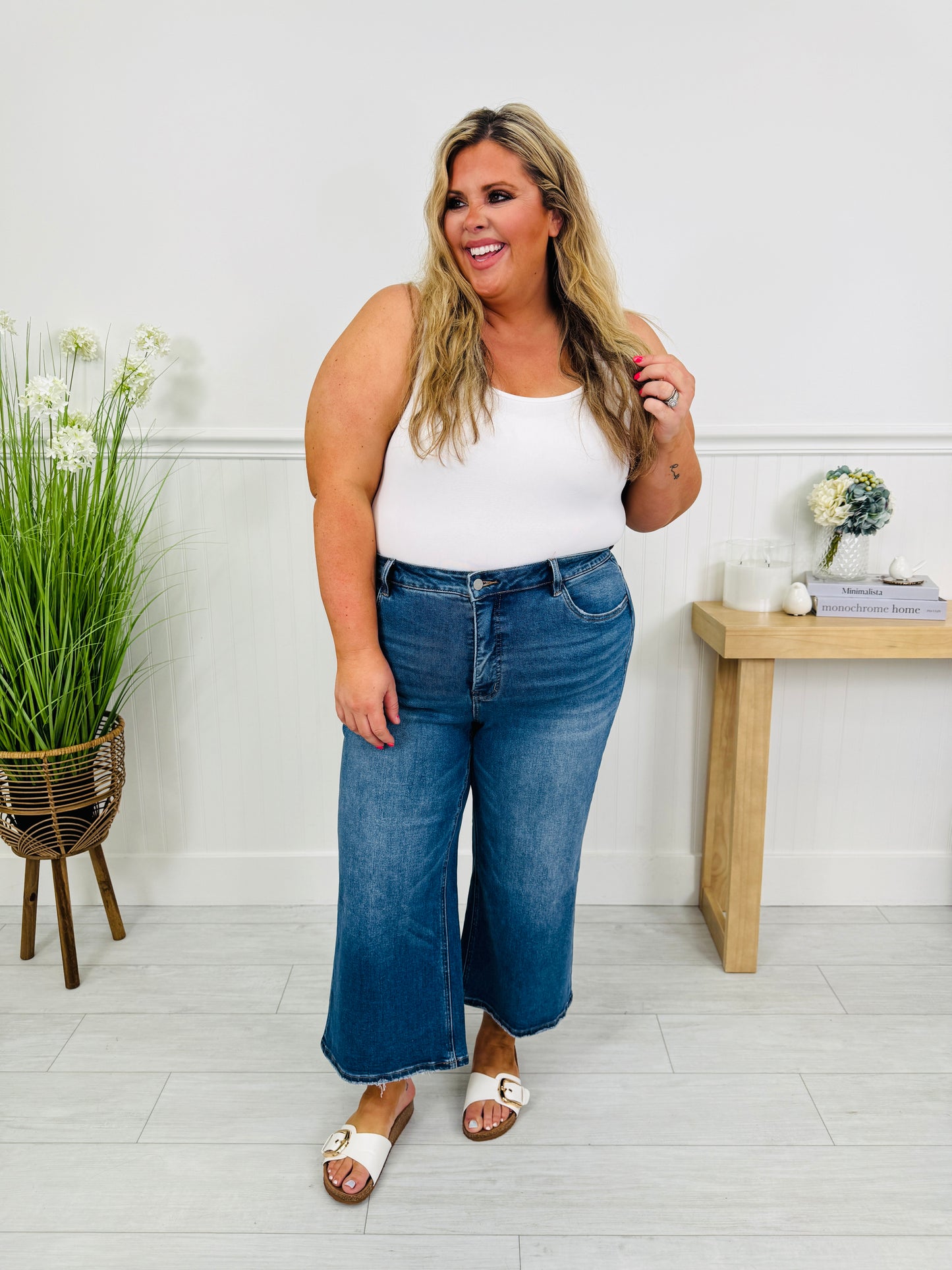 Triple Play Tummy Control Cropped Jeans in Three Inseams