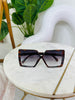 Large Rectangle Square Sunglasses- Multiple Colors!