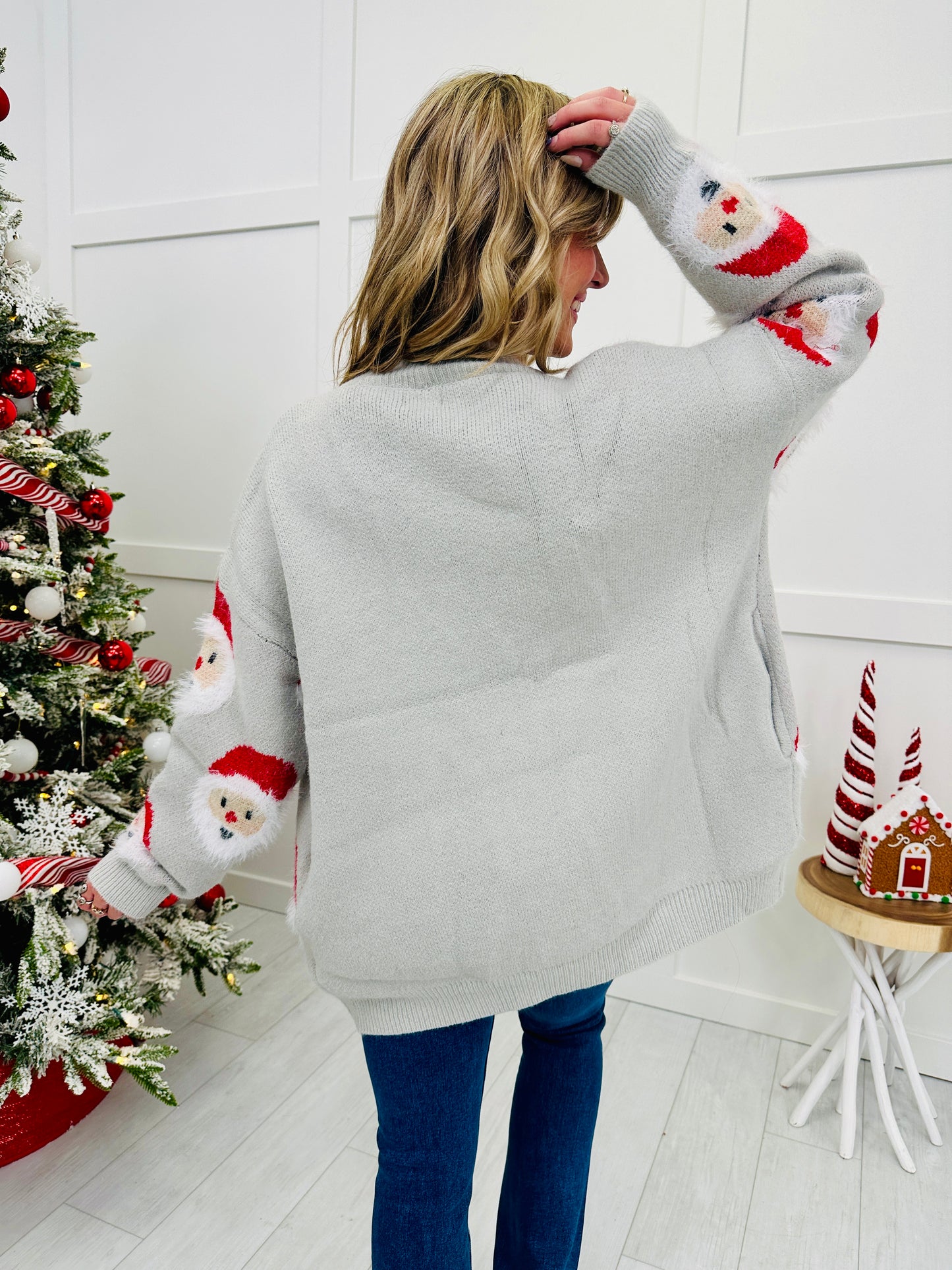 Santa's Little Helper Cardigan- Multiple Colors!