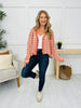 Chasing The Calm Cardigan in Rose
