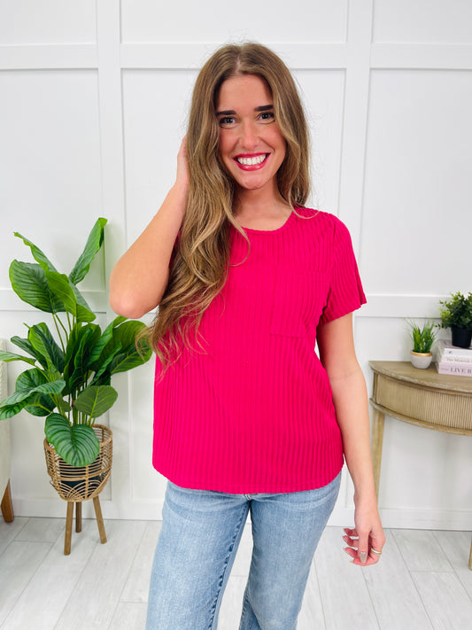 Lines Of Ease Top In Multiple Colors