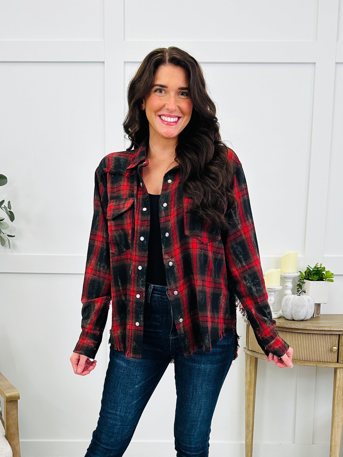 Fireside Favorites Flannel In Red