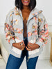 Sweet Petal Pullover in Denim Floral Multi