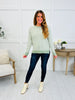 Cloud Nine Knit Top In Sage