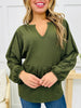 Effortless Edge Long Sleeve Top- Multiple Colors!