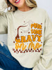 Pour Some Gravy On Me Graphic Crewneck Sweatshirt