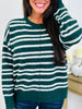 Cabin Blend Sweater In Forest