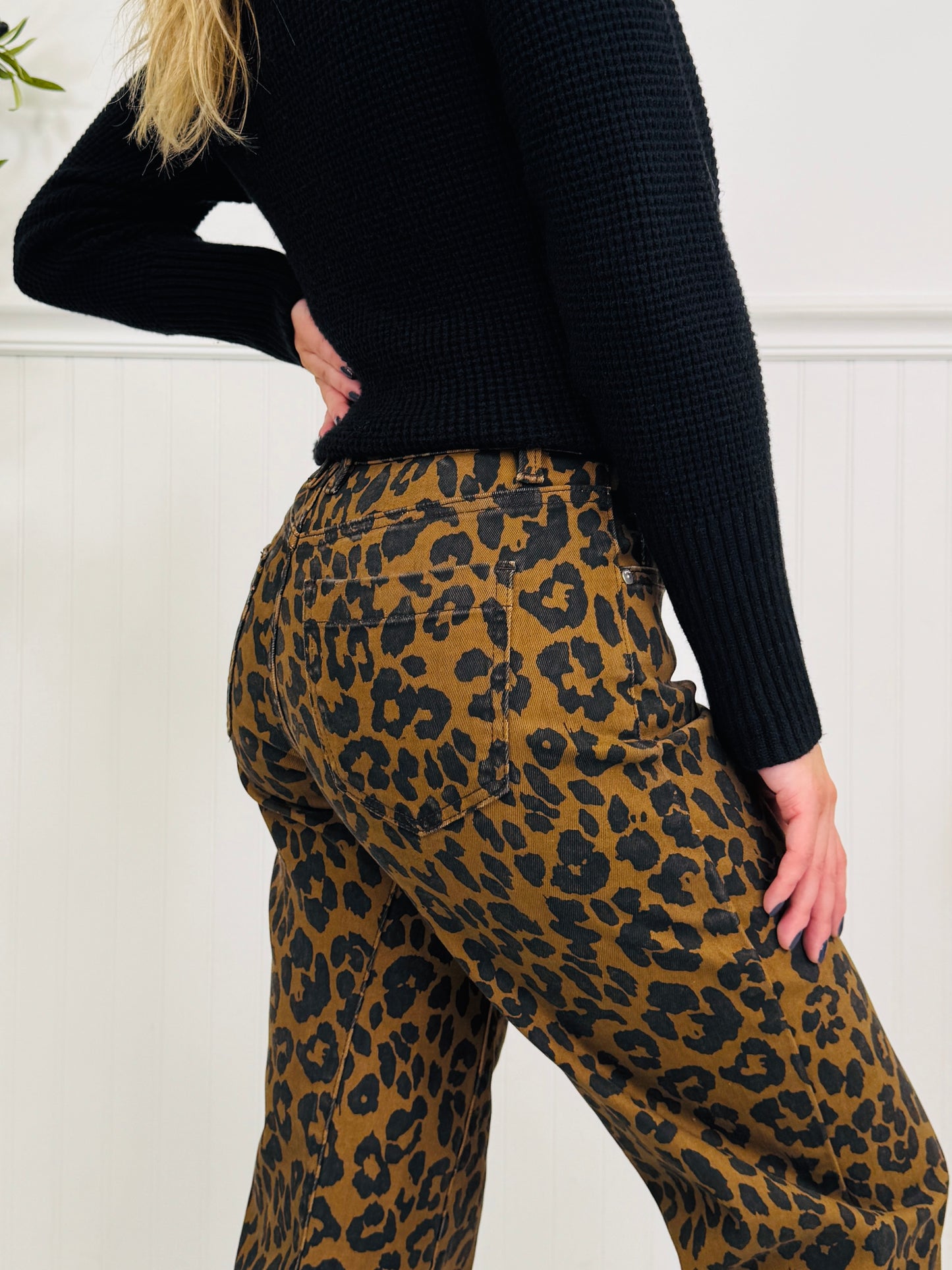 Fierce Factor Tummy Control Barrel Jeans
