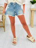 Judy Blue Fray the Way Shorts
