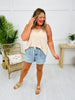 Judy Blue Cuffed and Cozy Jogger Shorts