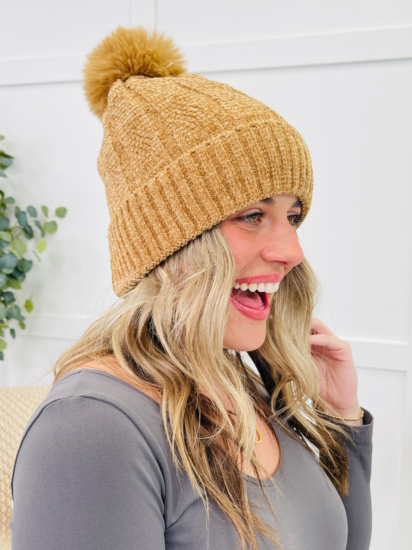 Double Layer Cable Knit Beanie- Multiple Colors!