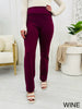 REG/CURVY Straight Leg Magic Pants-Multiple Colors!