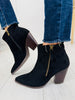 Downtown Days Booties In Black