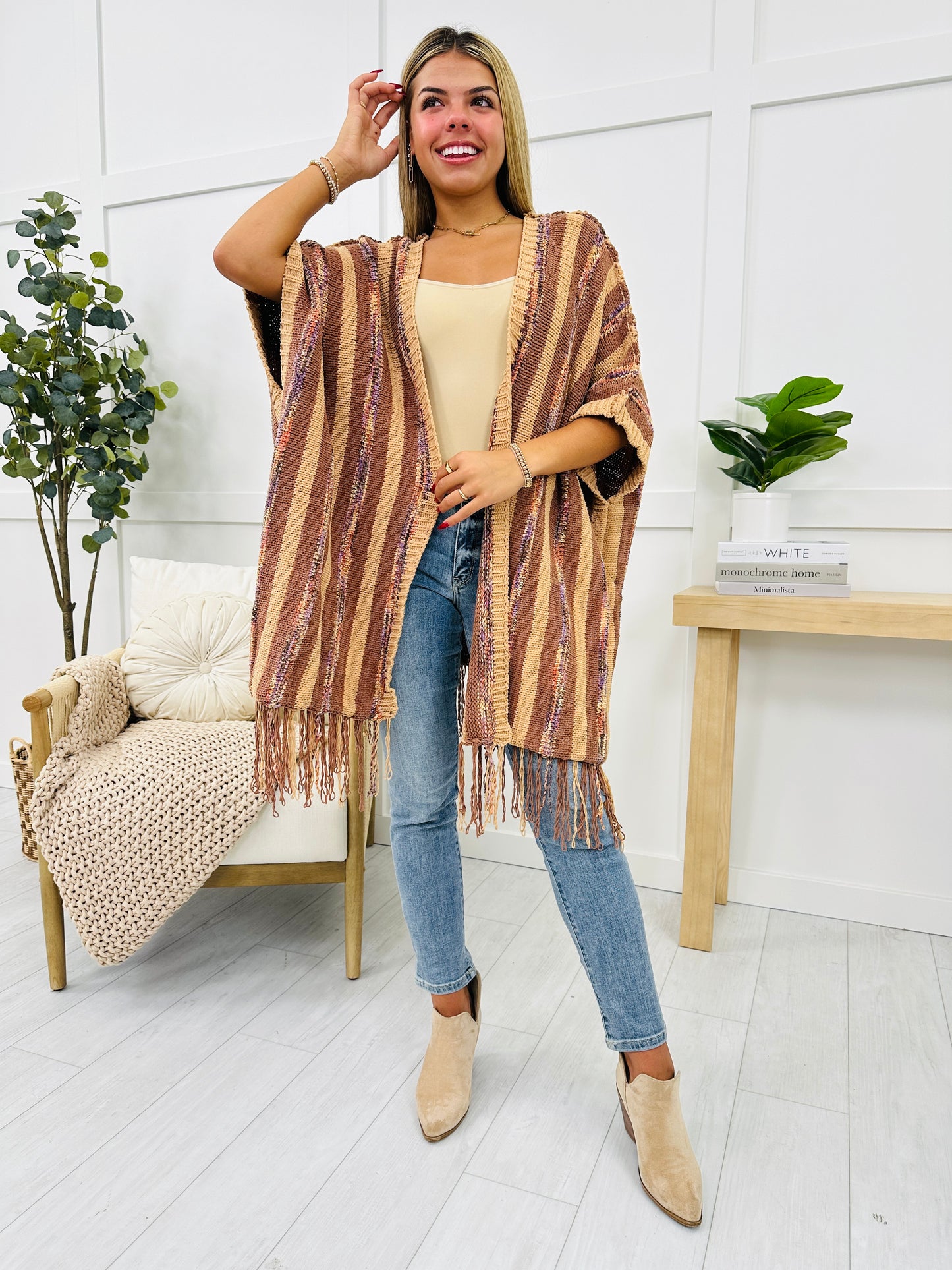 Cozy Cascade Kimono