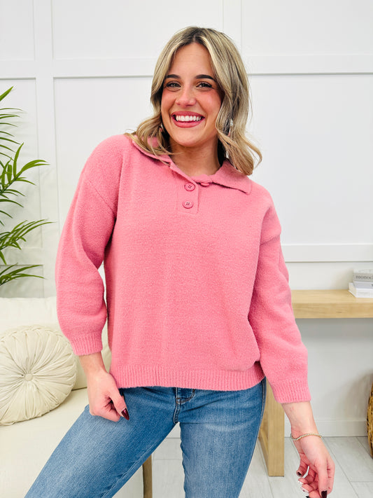 Let's Stay In My Comfort Zone Sweater- Multiple Colors!