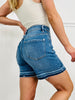 Release The Moment Tummy Control Release Hem Shorts