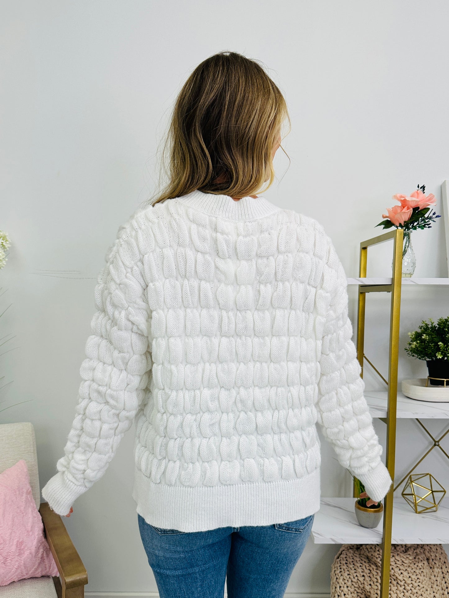Cloud Cascade Sweater