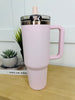 40oz Tumbler With Flip Straw- Multiple Colors!