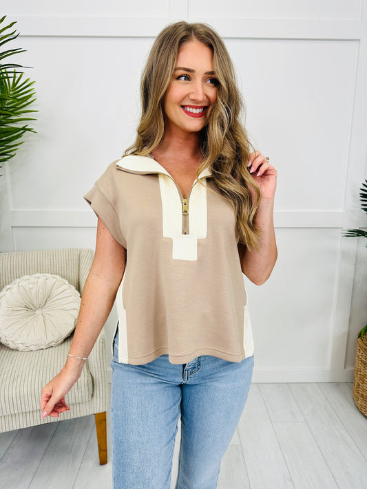 Zip To Relax Pullover