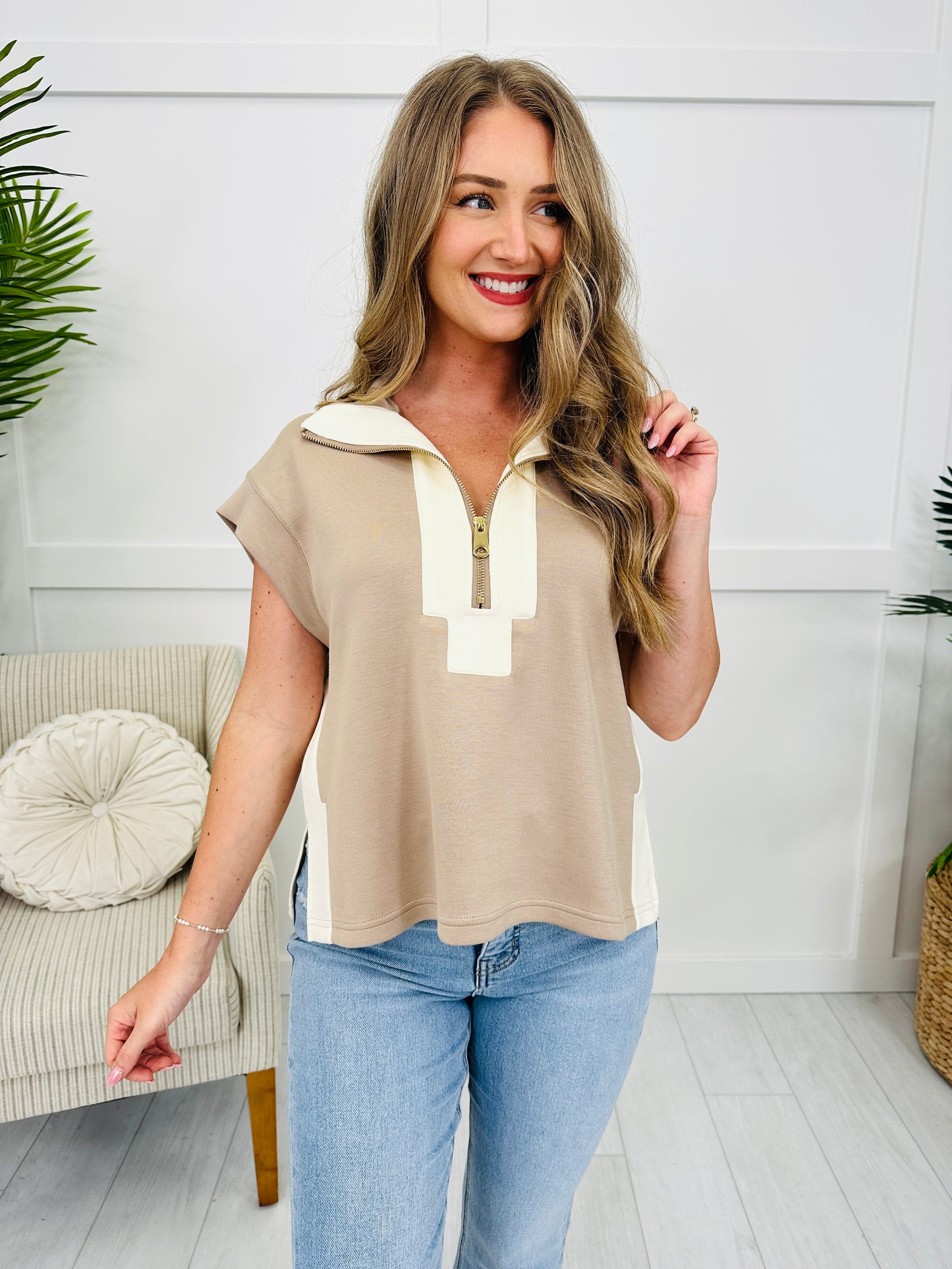 Zip To Relax Pullover